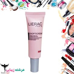 تصویر کرم ضد چروک دور چشم لیراک سری Diopticream مدل Wrinkle Repair حجم 30 میلی لیتر Lierac Diopticream Wrinkle Repair Eye Cream 10ml