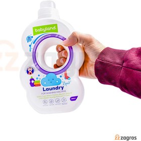 تصویر مایع لباسشویی کودک بیبی لند مدل Laundary حجم 1000 میلی لیتر Laundry Liquid For Baby Clothes