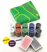 تصویر چیپ ۲۰۰ تایی بازی پوکر 