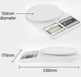 تصویر ترازوی دیجیتال آشپزخانه SF400 