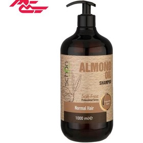 تصویر شامپو شون حاوی روغن بادام حجم ۱۰۰۰ میلی لیتر ترمیم کننده و ضد ریزش 
