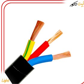 تصویر کابل برق افشان 3 در 1.5 (3*1.5) خراسان افشارنژاد Flexible cable 3*1.5 Khorasan Afsharnejad