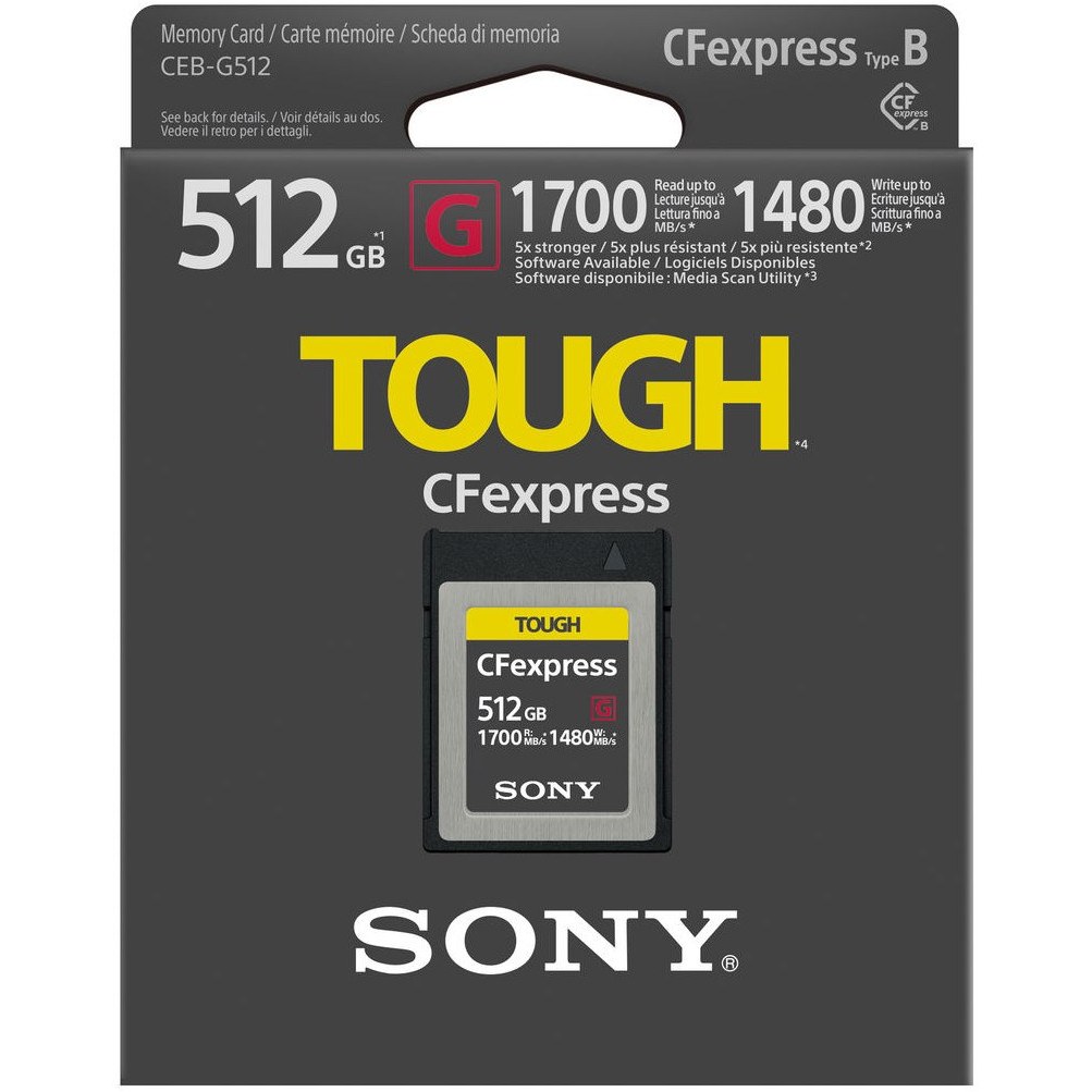 خرید و قیمت Sony 512GB CFexpress Type B TOUGH Memory Card | ترب خرید و قیمت Sony 512GB CFexpress Type B TOUGH Memory Card | ترب