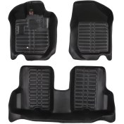 تصویر کفپوش خودرو رنو ال90 ۵ بعدی چرمی برند EMTC 