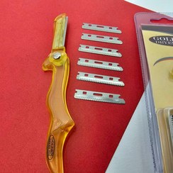 تصویر تیغ ابرو یدک دار تاشو 