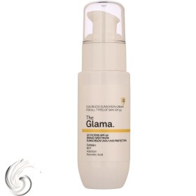 تصویر کرم ضد آفتاب گلاما SPF 50 حجم ۵۰ میلی‌لیتر بی‌رنگ 