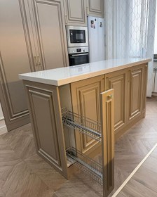 تصویر کابینت نئوکلاسیک آریو کابین 