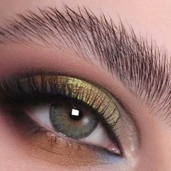 تصویر لنز رنگی اوربان لایر طوسی‌ سبز کلوپاترا گری کد BN013 