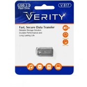 تصویر فلش مموری VERITY V817 – ظرفیت 16 گیگابایت، سریع و مقاوم VERITY V817 USB Flash Drive – 16GB, Fast & Secure Data Transfer