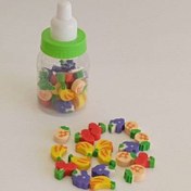 تصویر پاکن فانتزی طرح شیشه شیر بسته ۴ عددی 