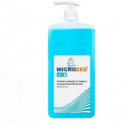 تصویر محلول ضدعفونی کننده دست میکروزد مدل HD حجم ۱ لیتر 