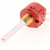 تصویر پتانسیو متر و ولوم تک دور پایه بلند 5کیلو اهم 