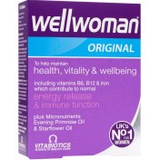 تصویر قرص ول وومن اورجینال ویتابیوتیکس 30 عددی Well Woman Original Vitabiotics 30tabs