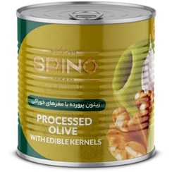 تصویر زیتون پرورده با مغز گردو سوپر 3 کیلویی اسپینو 