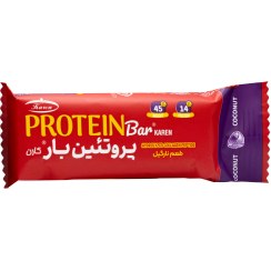 تصویر شکلات پروتئین بار کارن 45 گرم - طعم: بادام زمینی Karen Protein Bar Chocolate 45 g