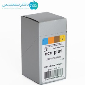 تصویر باتری سمعک اکو پلاس شماره ۱۰ بسته ۶ عددی 