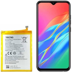 تصویر باتری گوشی تکنو CAMON 11S با کد فنی Tecno BL-34CT 