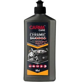 تصویر شامپو سرامیک خنثی 500 میلی لیتر بدنه خودرو کارماکر Carma Care Ceramic Shampoo 500ml 