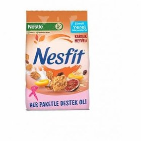 تصویر کورن فلکس صبحانه میکس میوه نسفیت Nesfit حجم 400 گرم 