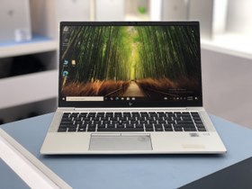 تصویر لپ تاپ استوک اچ پی 14.1 اینچ Elitebook 745 G6 Ryzen 5-3500U لمسی FULL HD 