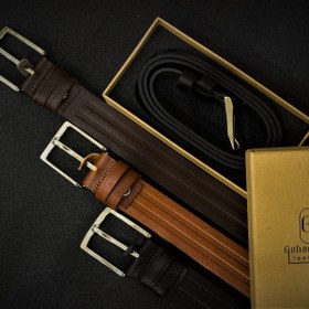 تصویر کمربند چرم طبیعی BM-04 
