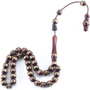 تصویر تسبیح کشکول تراش گرد و برنج کوب کد T1145 