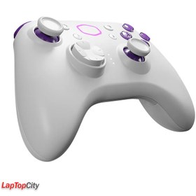 تصویر دسته بازی COOLERMASTER مدل Storm رنگ سفید 