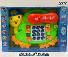 تصویر تلفن طرح لاکپشت 