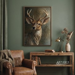 تصویر تابلو شاسی شاهد آرامش جنگل N1 