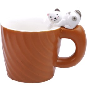 تصویر ماگ گربه خوشحال 20060 