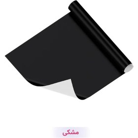 تصویر کاغذ کادو تک رنگ مشکی 