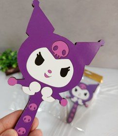 تصویر آینه چوبی کرومی 