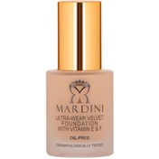 تصویر کرم پودر آلترا ور ولوت ماردینی Natural Beige 54 اورجینال ا Ultra-Wear Velvet foundation makeup Mardini Ultra-Wear Velvet foundation makeup Mardini