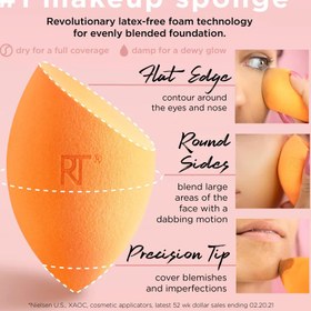 تصویر اسفنج تکی بیوتی بلندر برند ریل تکنیک Real Techniques miracle Complexion Sponge