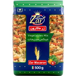 تصویر پاستا فرمی میکس سبزیجات زر ماکارون 