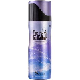 تصویر اسپری بدن مردانه سدیوس مدل Godfather حجم 200mL Godfather POUR HOMME Body Spray 