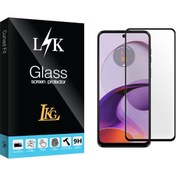 تصویر محافظ صفحه نمایش شیشه ای ال کا جی مدل LKK مناسب برای گوشی موبایل موتورولا Moto G14 