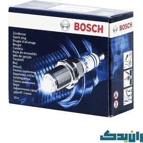 تصویر شمع خودرو بوش 8+ انژکتوری اصل روس بسته 4 عددی BOSCH FR7DC+ +8