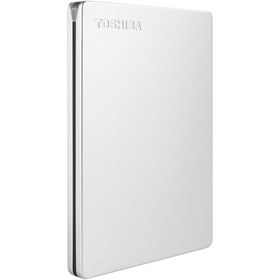 تصویر هارد اکسترنال توشیبا مدل Canvio Slim ظرفیت 2 ترابایت Toshiba Canvio Slim 2TB External Hard Drive