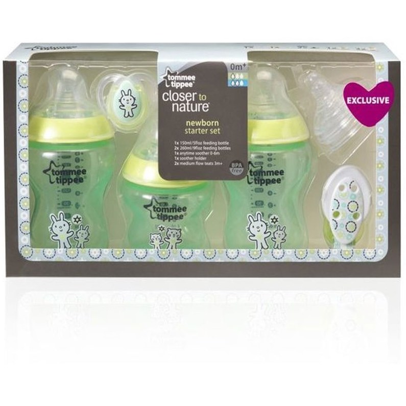 خرید و قیمت ست آغازین شیشه نوزاد تامی تیپی Tommee Tippee ا Baby BOTTLE starter  set