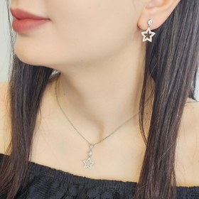 تصویر نیم ست نقره کد N17 