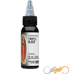 تصویر رنگ اترنال 15 میل تریپل بلک| eternal 15 ml triple black 