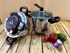 تصویر زودپز کلیپسی دو قلو فلورانس ظرفیت ۷ لیتر تایمر دار 