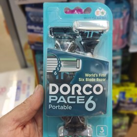 تصویر ژیلت دورکو 6تییغ بسته، 3عددی 