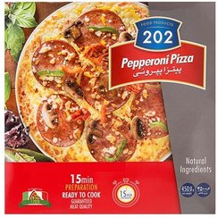 تصویر پیتزا پپرونی با نان ایتالیایی 450 گرم 202 