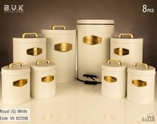 تصویر سرویس پاسماوری تمام فلزی بی وی کی طرح رویال کد 822596 