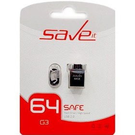 تصویر فلش USB مدل save it حافظه 64 گیگ 