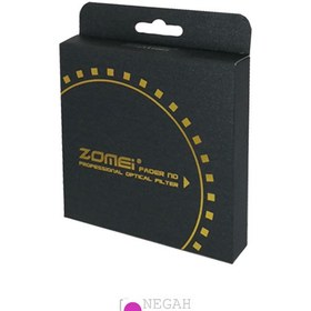 تصویر فیلتر لنز ان دی Zomei Slim Fader ND2-400 Vario 77mm 