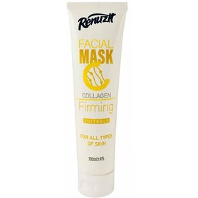 تصویر ماسک صورت حاوی کلاژن 100میل رینوزیت Renuzit Collagen Facial Mask 100ml