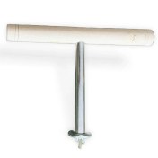 تصویر نشیمنگاه پرندگان استیل مدل T کد 20119 